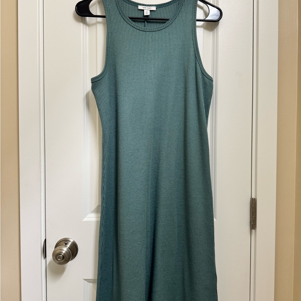 Nine West Teal Midi Dress